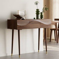 Wavy Console Table in Solid Wood