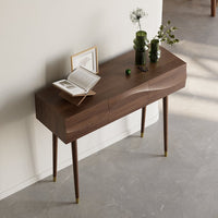 Wavy Console Table in Solid Wood