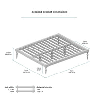 Astoria Solid Wood Platform Bed in Mango Wood