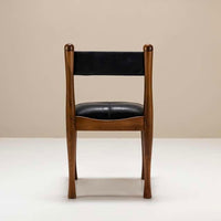 Solid Wood Dining Chair with Upholstery Seat