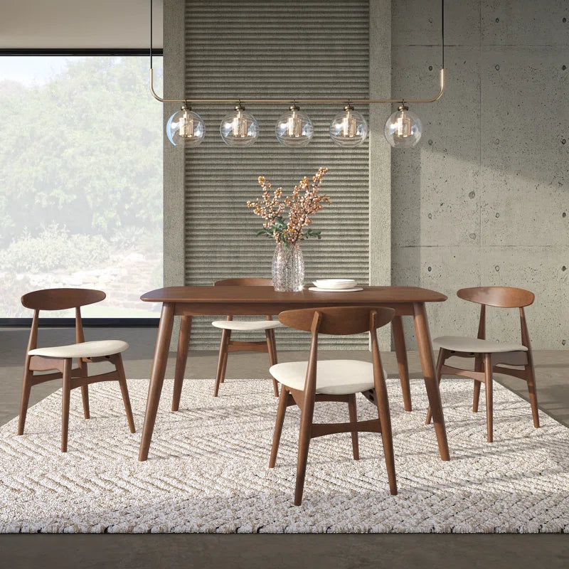 Horizon Rectangular Dining Set in Sheesham Wood - 4 Seater