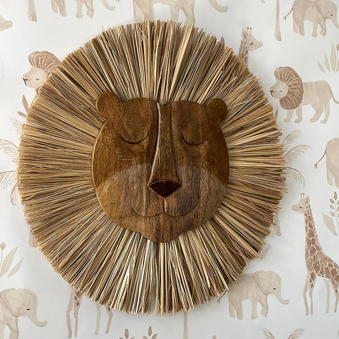 Safari Animal Wooden Wall Decor