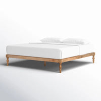 Astoria Solid Wood Platform Bed in Mango Wood