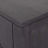 Twiddle Rattan Sideboard Buffet in Solid Wood