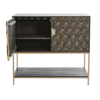 Adelyn Bar Cabinet in Timeless Black