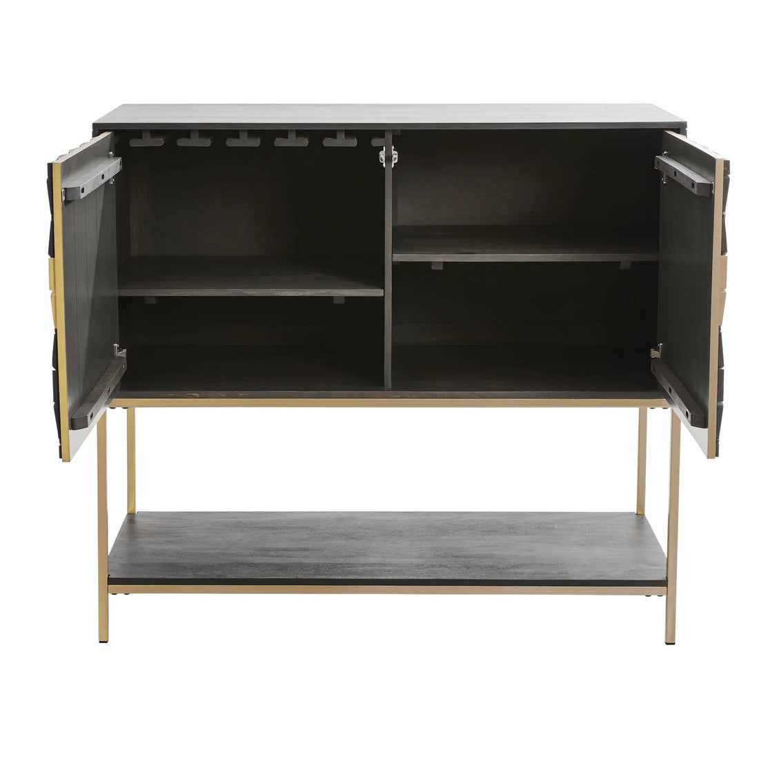Adelyn Bar Cabinet in Timeless Black