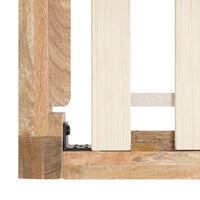 Astoria Solid Wood Platform Bed in Mango Wood