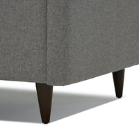 Briar Sofa For Living Room 2 Seater|Suede Velvet Fabric| Solid Wood Frame