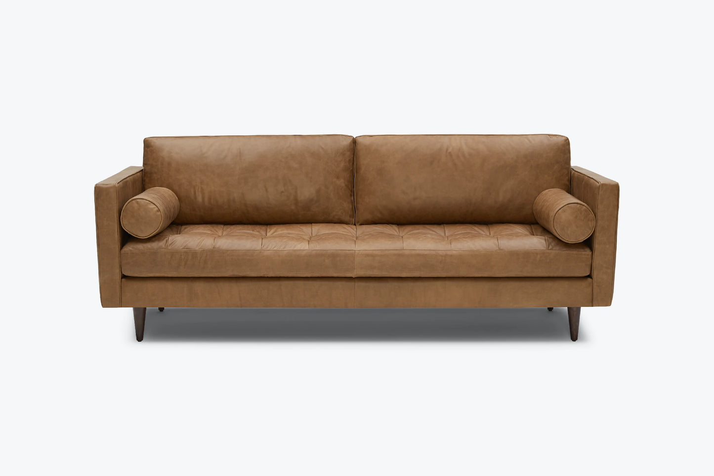 Briar Sofa For Living Room 2 Seater|Suede Velvet Fabric| Solid Wood Frame