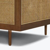Clea Rattan Sofa for living room