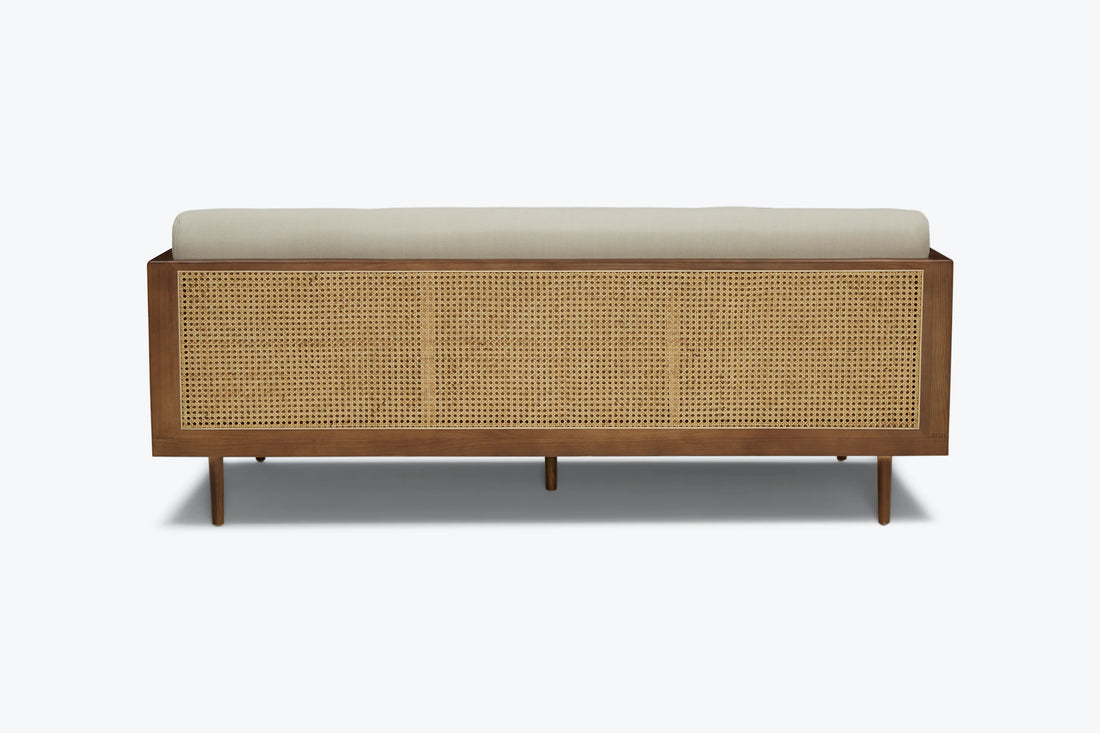 Clea Rattan Sofa for living room