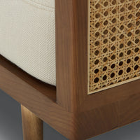 Clea Rattan Sofa for living room