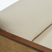 Clea Rattan Sofa for living room
