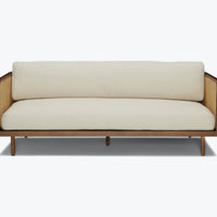 Clea Rattan Sofa for living room