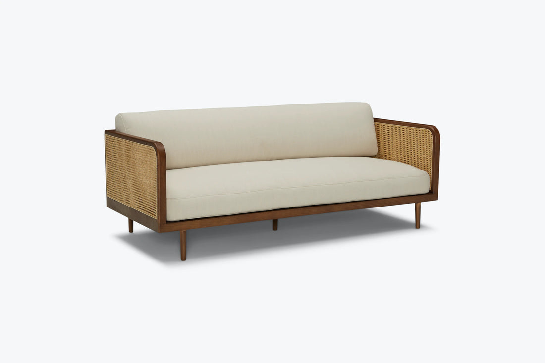 Clea Rattan Sofa for living room