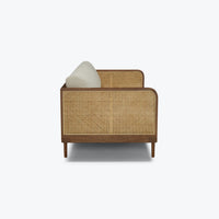 Clea Rattan Sofa for living room