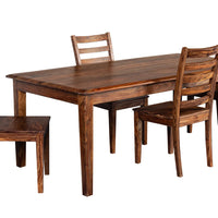 Clermont Sheesham Wood Dining Table & Chair
