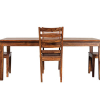 Clermont Sheesham Wood Dining Table & Chair