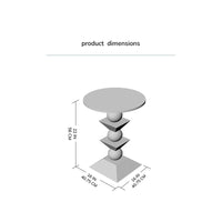 Diana Solid Wood Accent Table