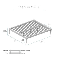 Astoria Solid Wood Platform Bed in Mango Wood