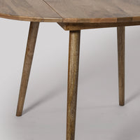 Hanora Round Dining Table - 4 Seater Foldable
