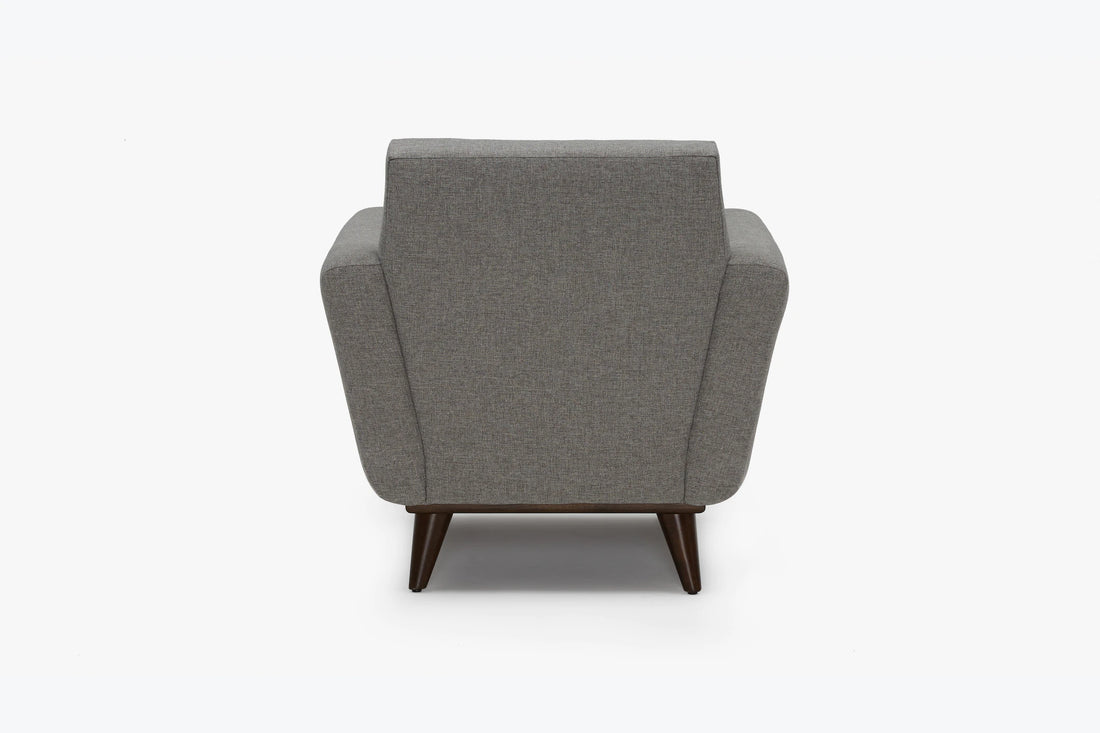 Hughes Armchair For Living Room | Premium Upholstery | Solid Wood Frame