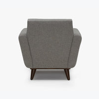 Hughes Armchair For Living Room | Premium Upholstery | Solid Wood Frame