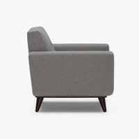 Hughes Armchair For Living Room | Premium Upholstery | Solid Wood Frame