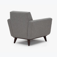 Hughes Armchair For Living Room | Premium Upholstery | Solid Wood Frame
