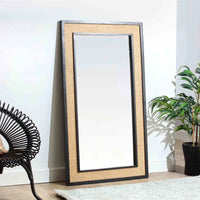 Ikanti Rattan Mirror