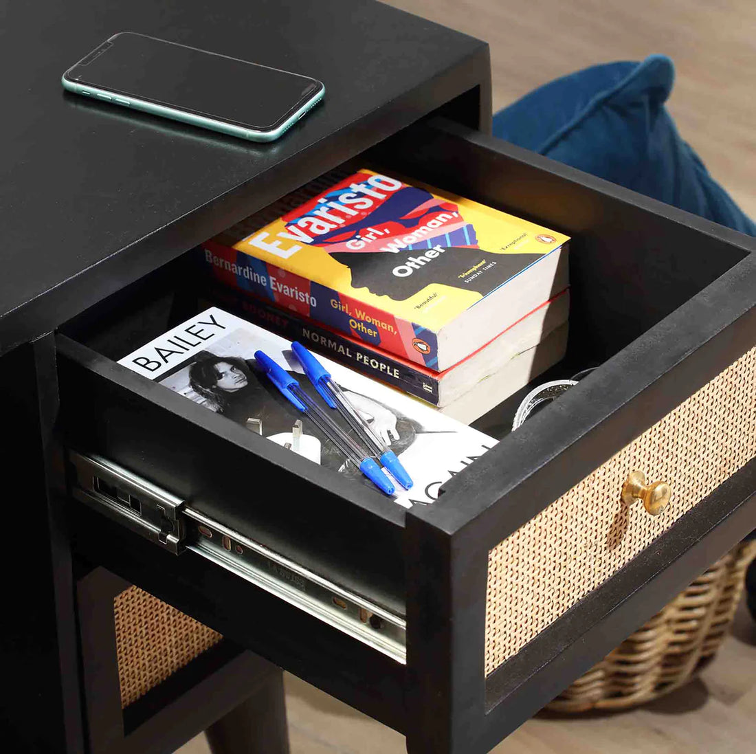 Ikanti Rattan Study Table