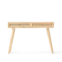 Ikanti Rattan Console Table
