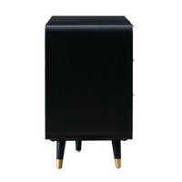 Lucia Chest of Drawers in Rattan & Solid Wood For Storage in Home