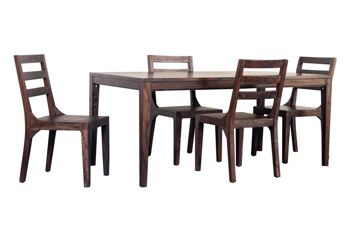 Mariana Sheesham Solid Wood Dining Table & Chairs