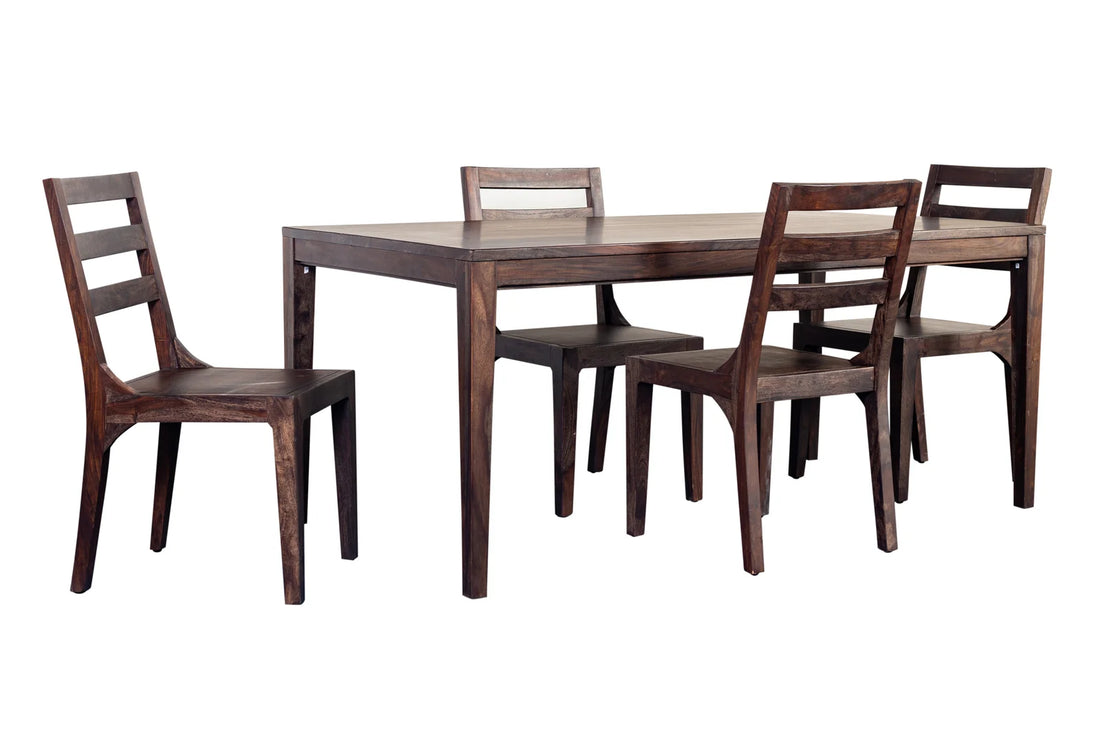Mariana Sheesham Solid Wood Dining Table & Chairs