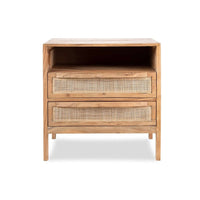 Myra Rattan Bedside Table
