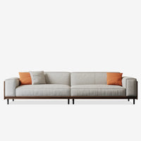 Nyra 3 Seater Sofa in Teak Wood for Living Room
