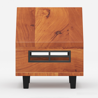 The Bark & Meow Hut in Solid Wood