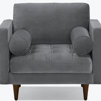 Briar Armchair for Living Room | Premium Upholstery | Solid Wood Frame