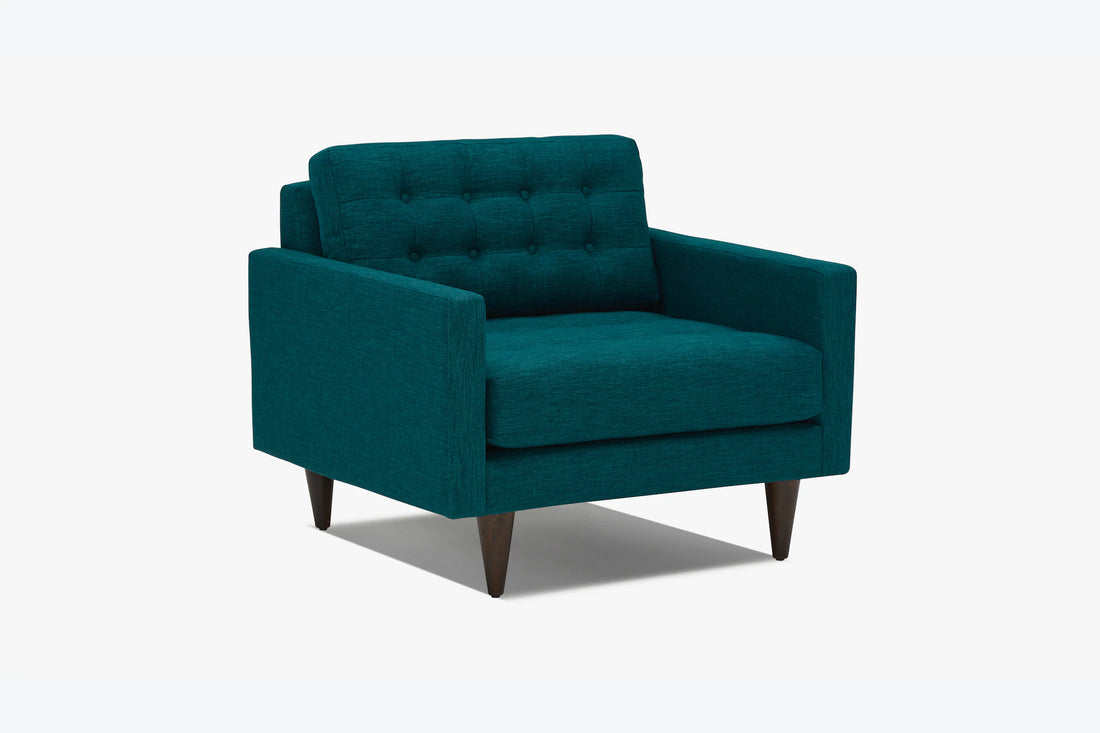 Eliot Armchair |Premium Upholstery| Solid Wood Frames