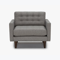 Eliot Armchair |Premium Upholstery| Solid Wood Frames