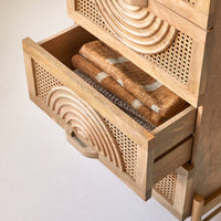 Sina Chest of Drawers in Solid Mango Wood