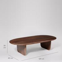 Stratton Coffee Table in Tobacco Stain Finish