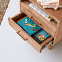 Acacia Bliss Solid Wood Bedside Table