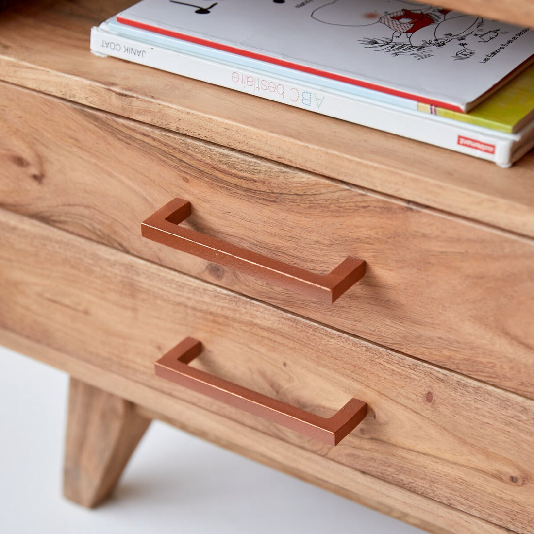 Acacia Bliss Solid Wood Bedside Table