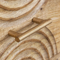 Artisanal Solid Wood Bedside Table