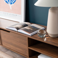 Edmond Solid Wood TV Stand