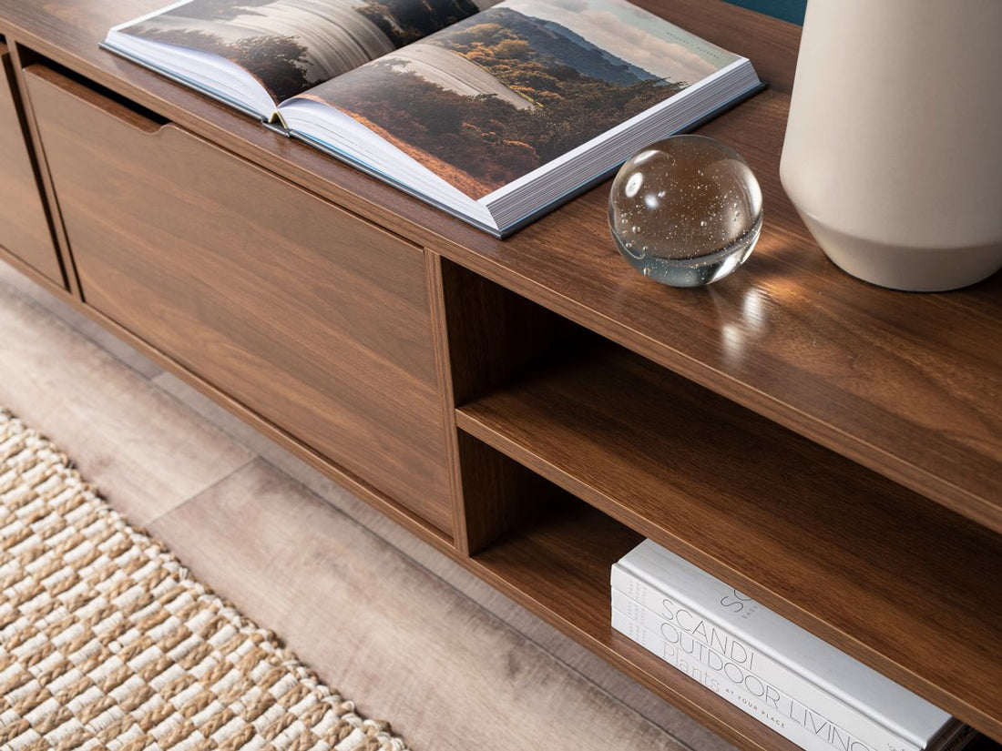 Edmond Solid Wood TV Stand