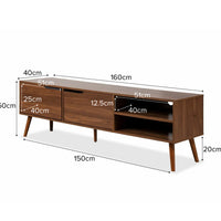 Edmond Solid Wood Tv Stand