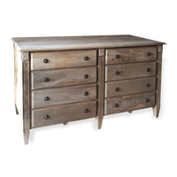 Natural Solid Wood Chest of Drawers